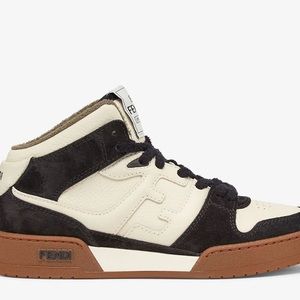 Fendi women’s match mid top skate sneakers sz 38